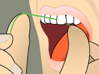 Flossing Step 3