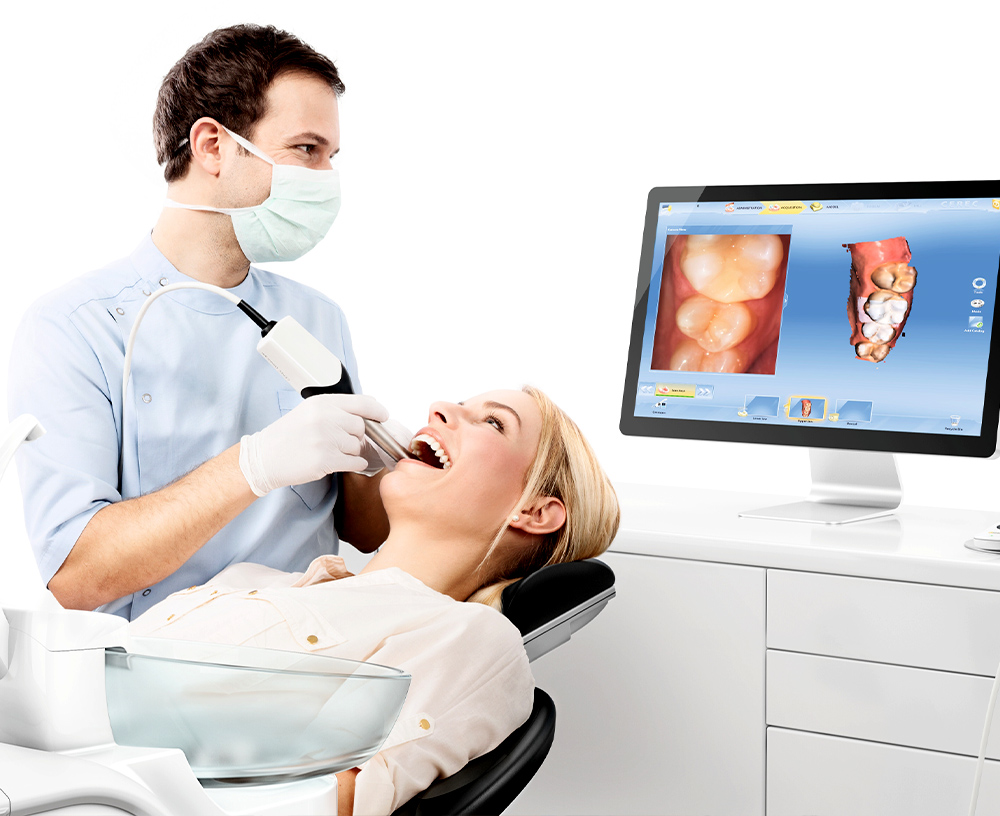 During dental treatment, the patient and the doctor