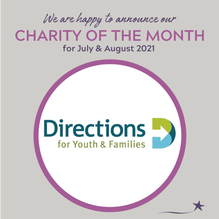 Charity of the Month July & Aug 2021 Banner - Northstar Family Dental