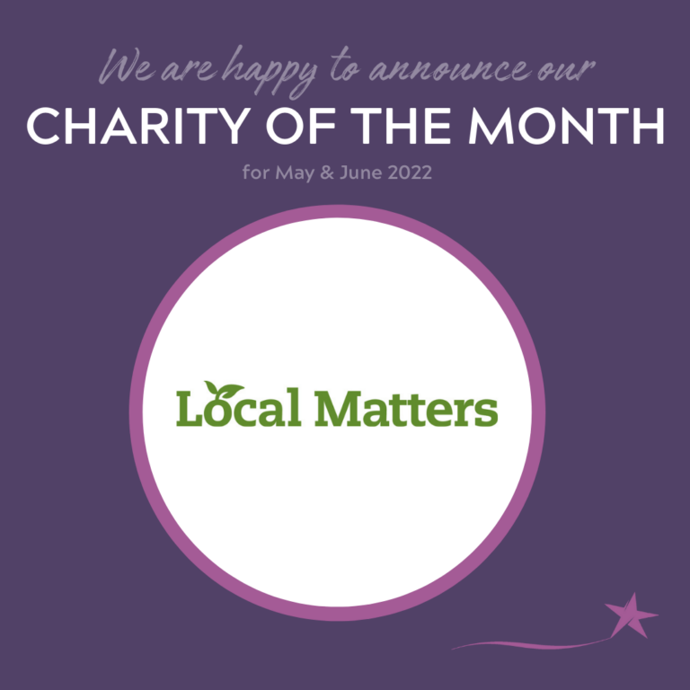 Charity of the Month May & June 2022 Banner - Northstar Family Dental