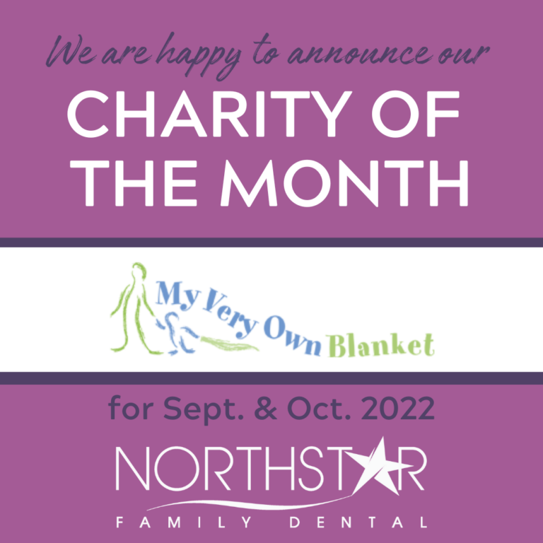 Charity of the Month Sept & Oct 2022 Banner - Northstar Family Dental