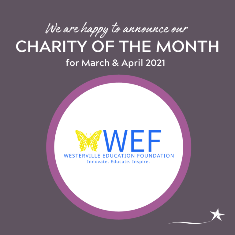 Charity of the Month March & April 2021 Banner - Northstar Family Dental