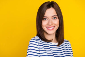 adorable young girl beaming smiling healthy teeth