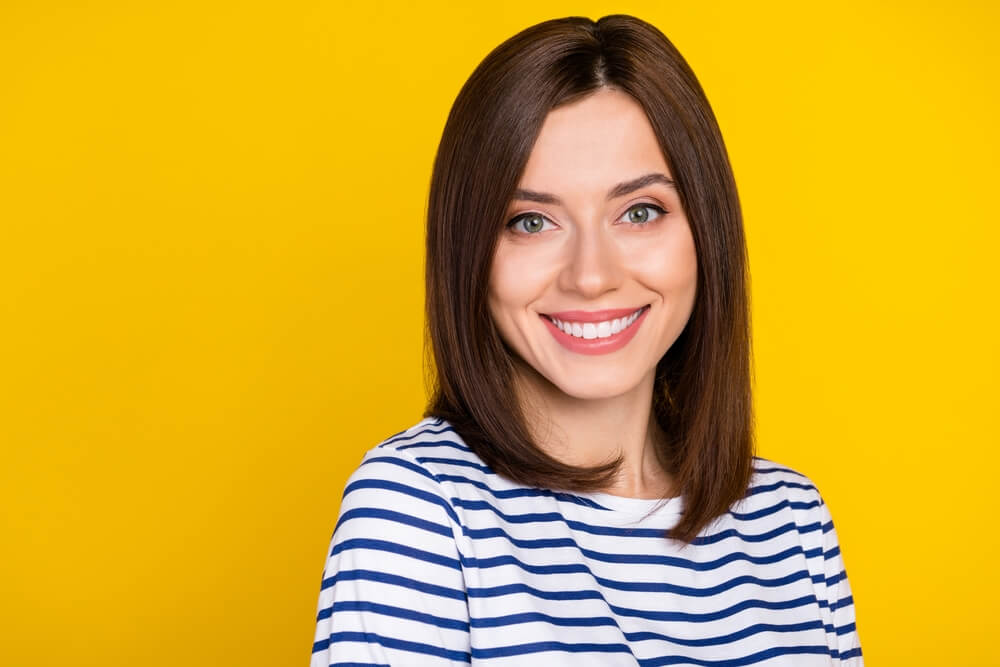 adorable young girl beaming smiling healthy teeth