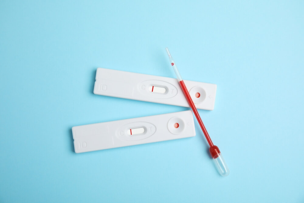 Disposable express hepatitis test kit