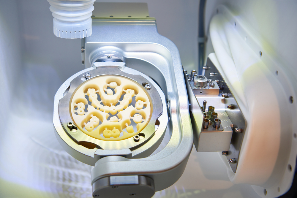 Milling machine for dental prostheses