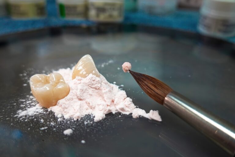 Porcelain Fused to Zirconia crowns
