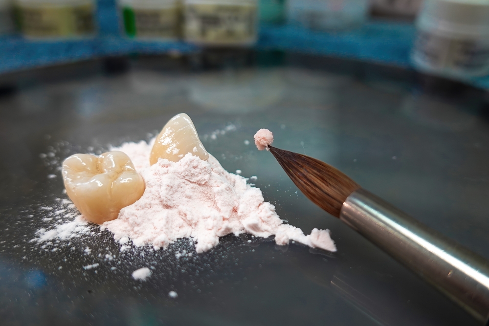 Porcelain Fused to Zirconia crowns