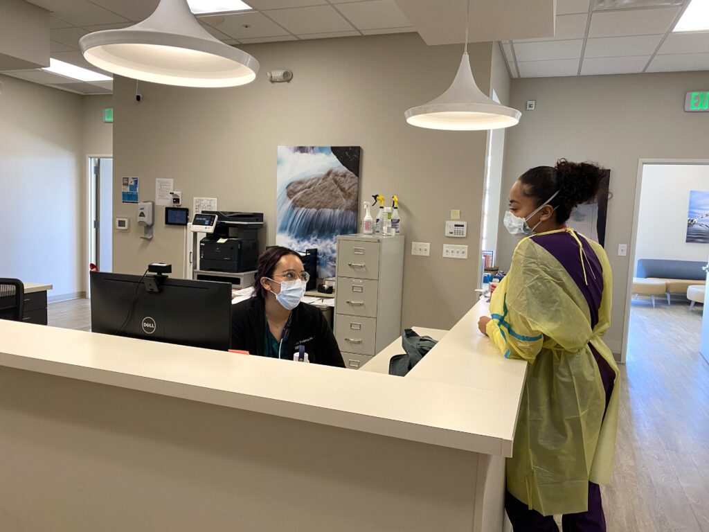 Reception area - Advanced Urgent Care & Occupational Medicine