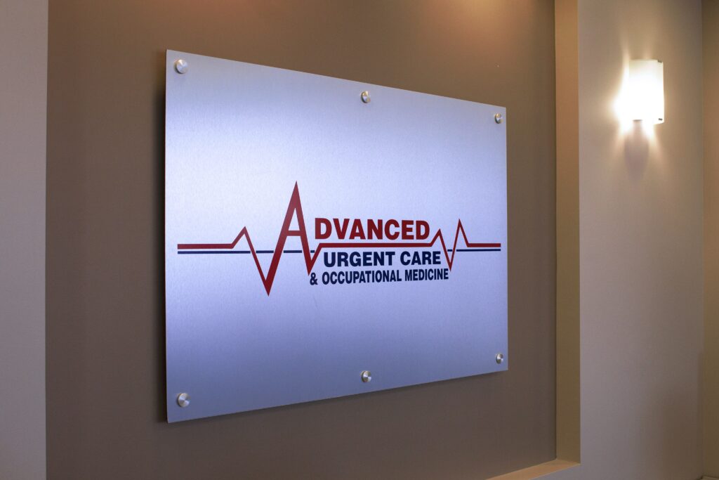 Advanced Urgent Care & Occupational Medicine Sign