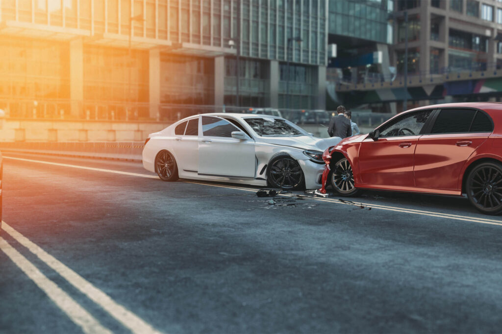 car accident that occurred on the road