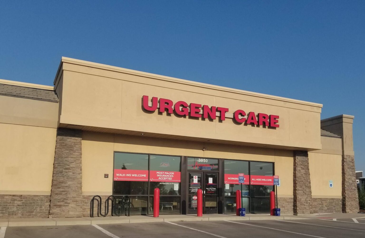 Office front view - Advanced Urgent Care & Occupational Medicine