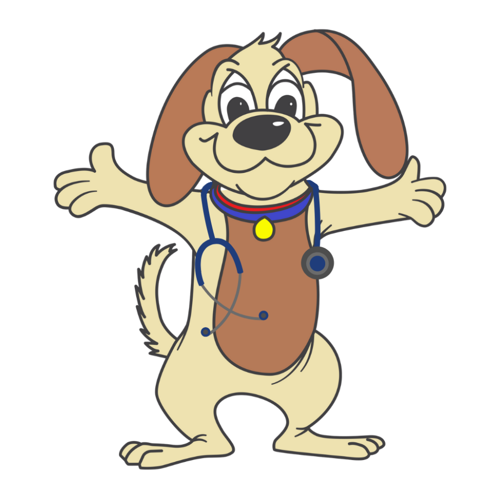 Howie with Stethoscope - illustration