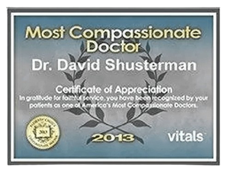 Most Compassionate Doctor 2013 Award