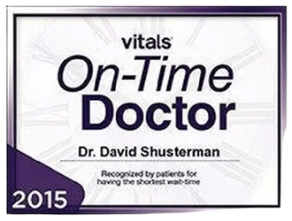 Vitals On-Time Doctor 2015 Award