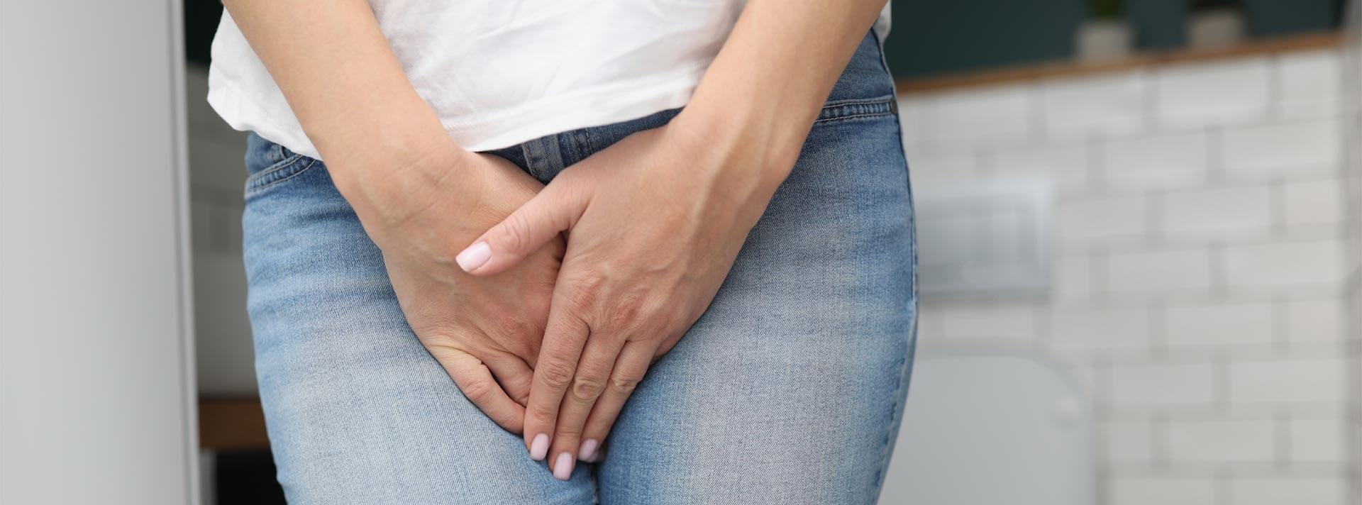 Woman feeling Urinary pain