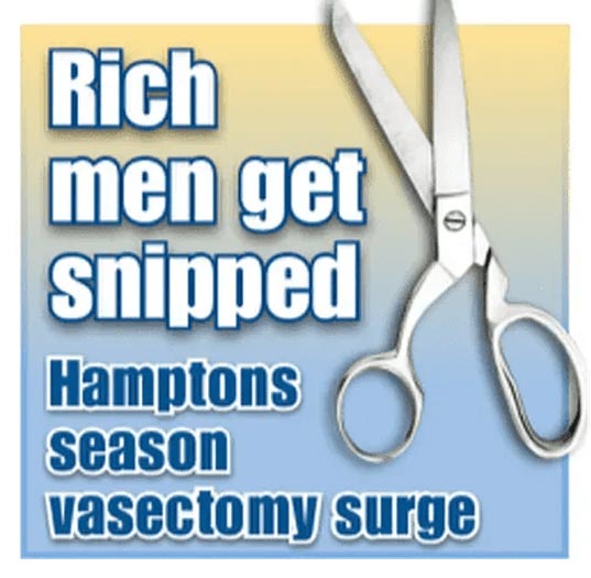 Rich men get snipped Article banner