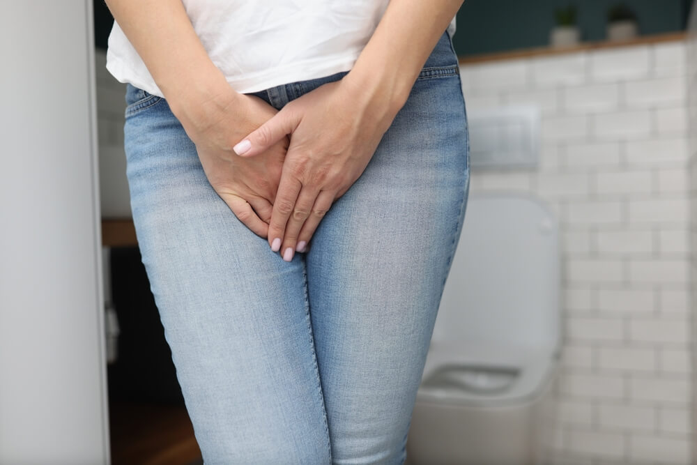 Woman feeling Urinary pain