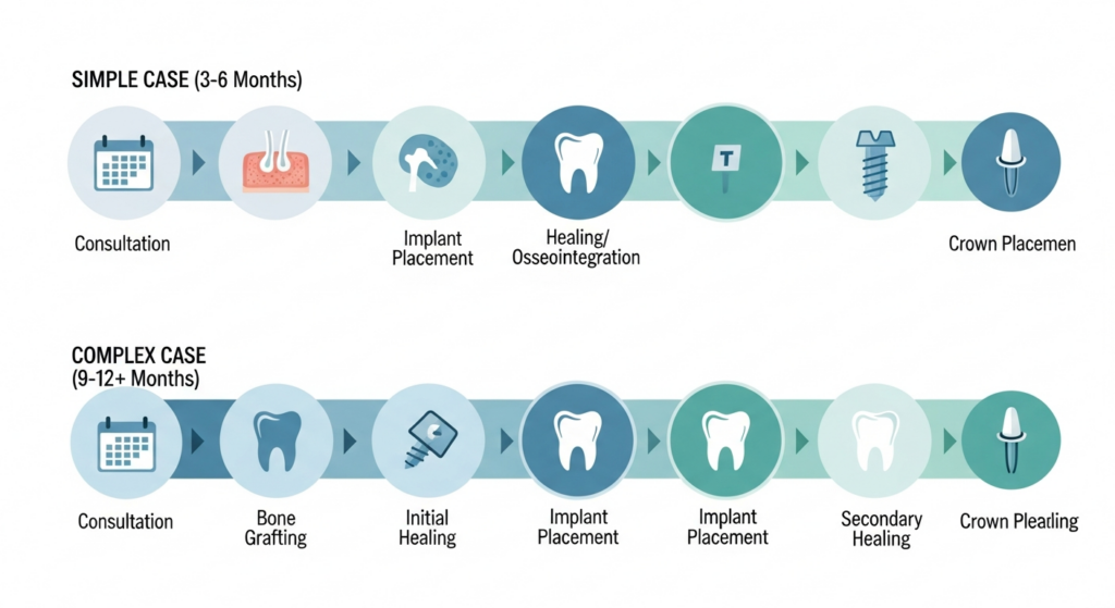 Dental Implant Procedure Timeline