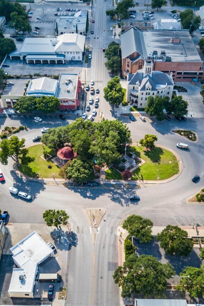 New Braunfels Drone shot