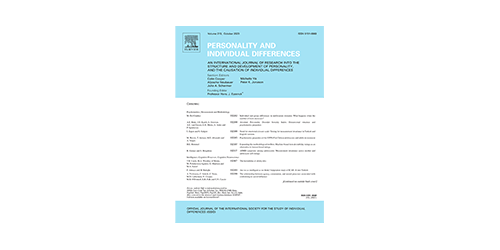 Personality and Individual Differences Journal