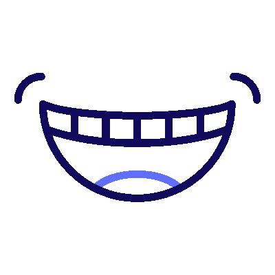 stress-free process icon