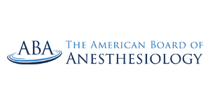American Board of Anesthesiology logo