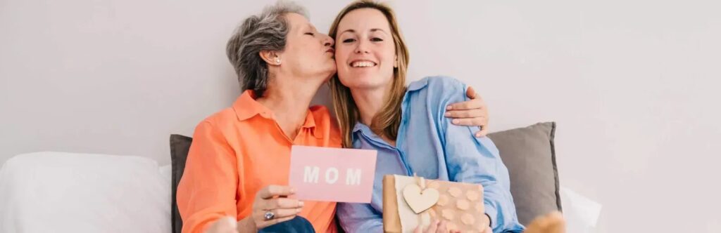 Mom and daughter enjoying quality time toether