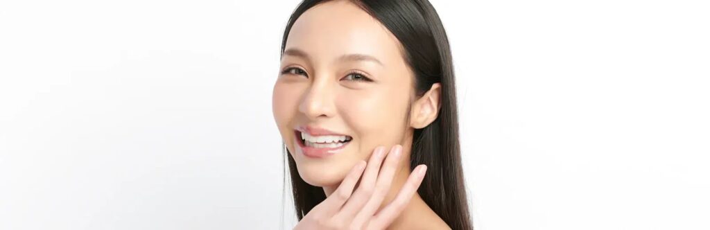 Beautiful smiling woman