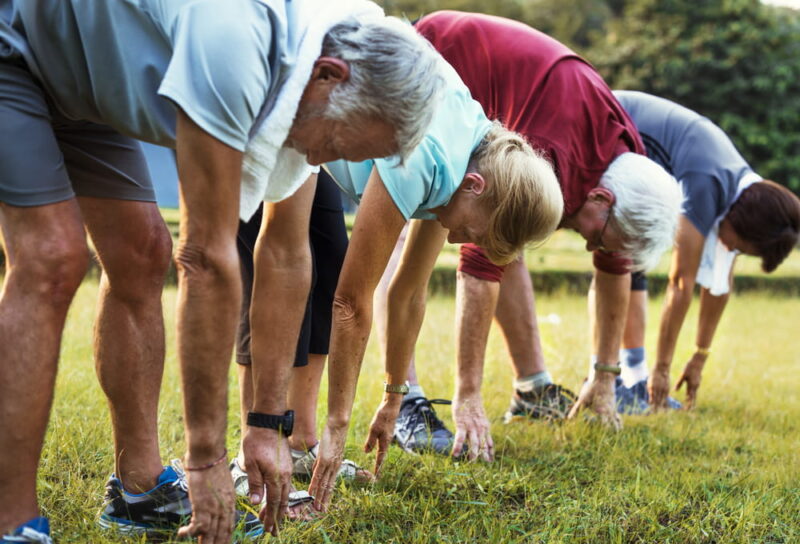 Senior Adult Exercise Fitness Strength