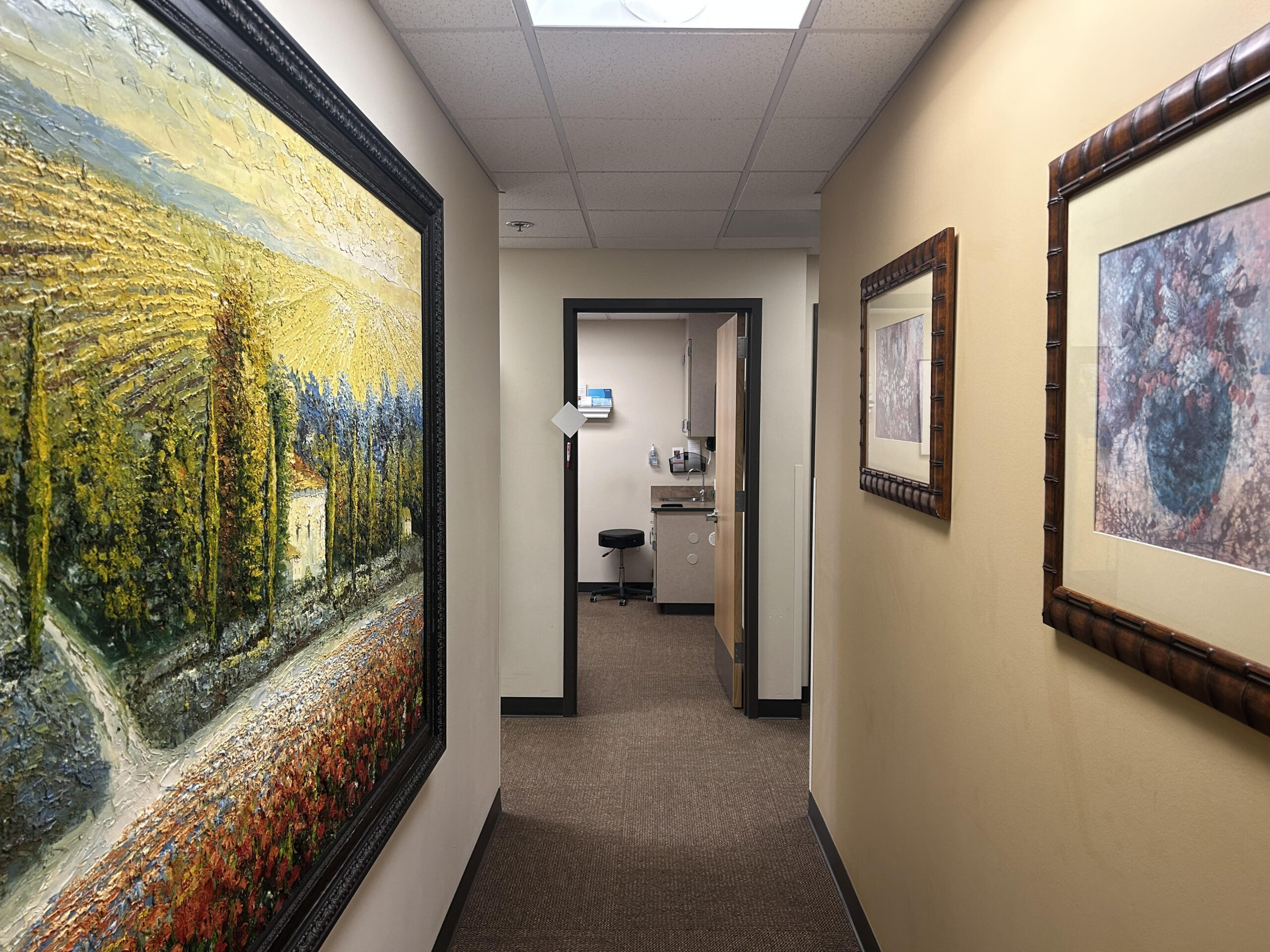 clinic corridor