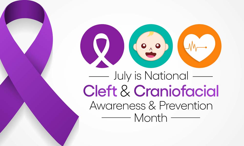 National Cleft and Craniofacial awareness and prevention month i