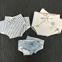 Caring for Coy Flannel Diaper Sets