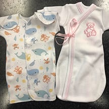 Micro-Preemie NICU Style Gown