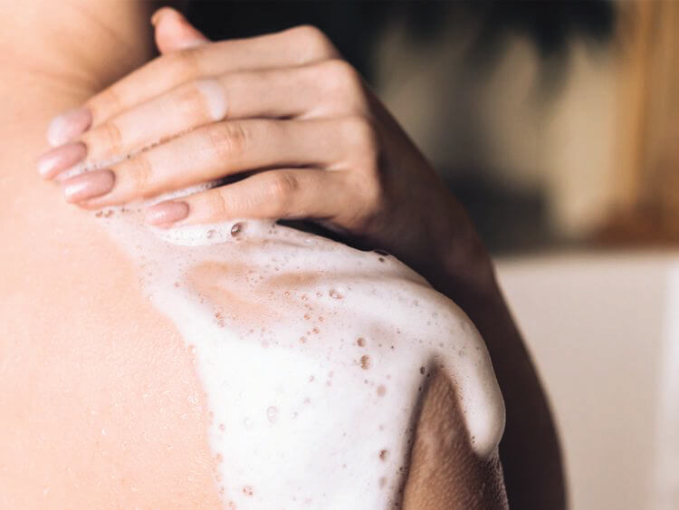 Washing body