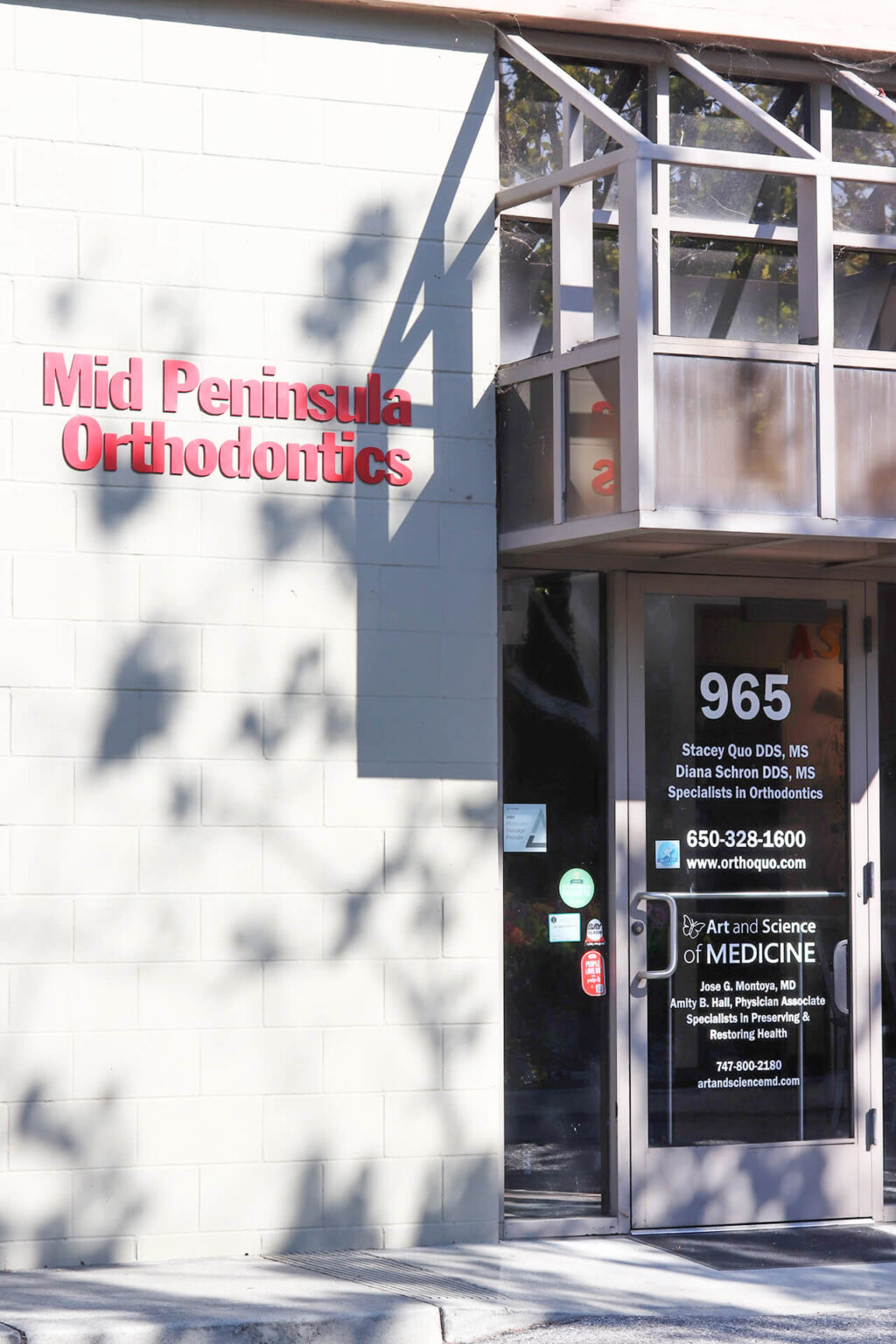 front building mid peninsula orthodontics portrait