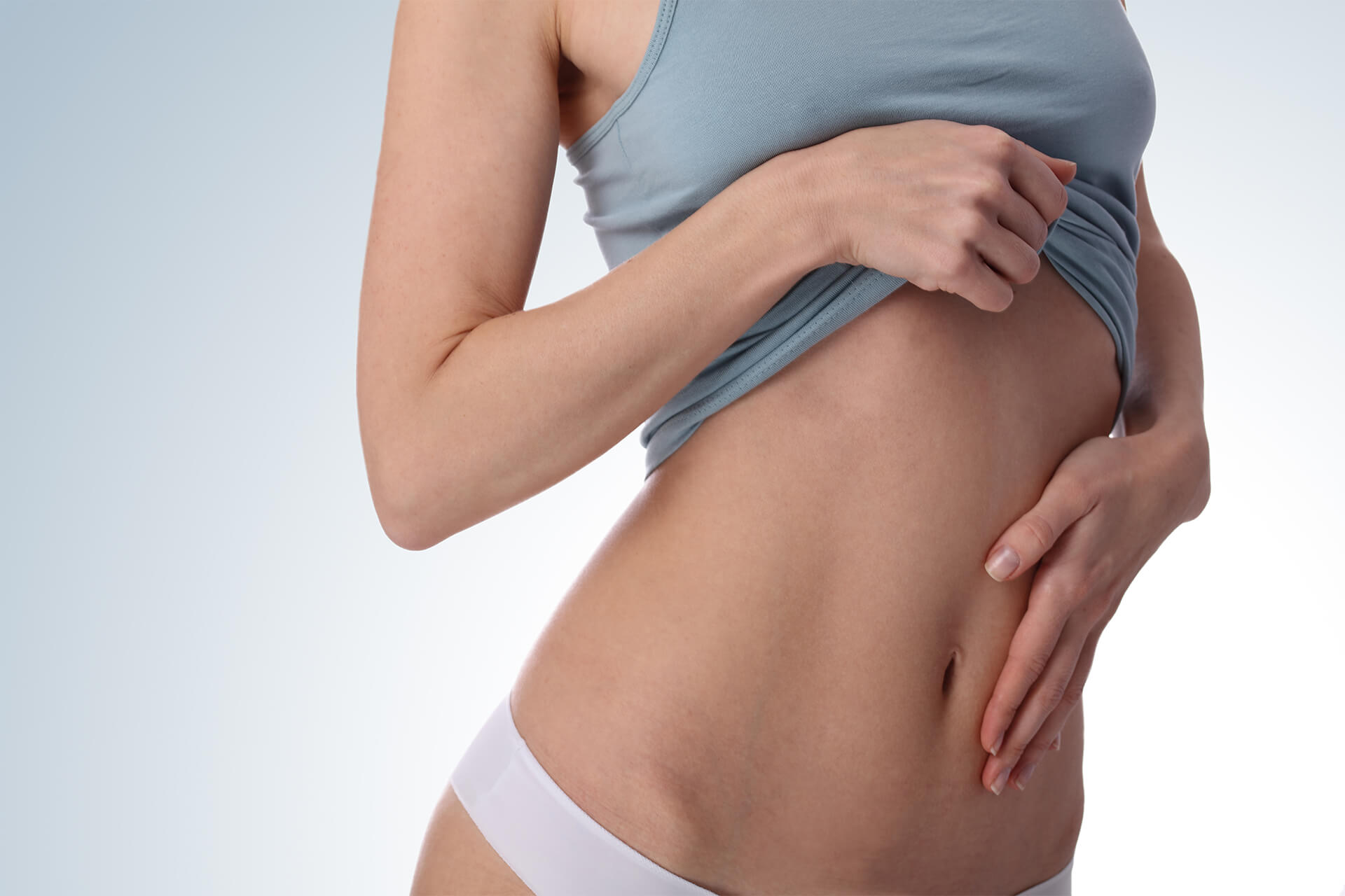 Healthy woman body