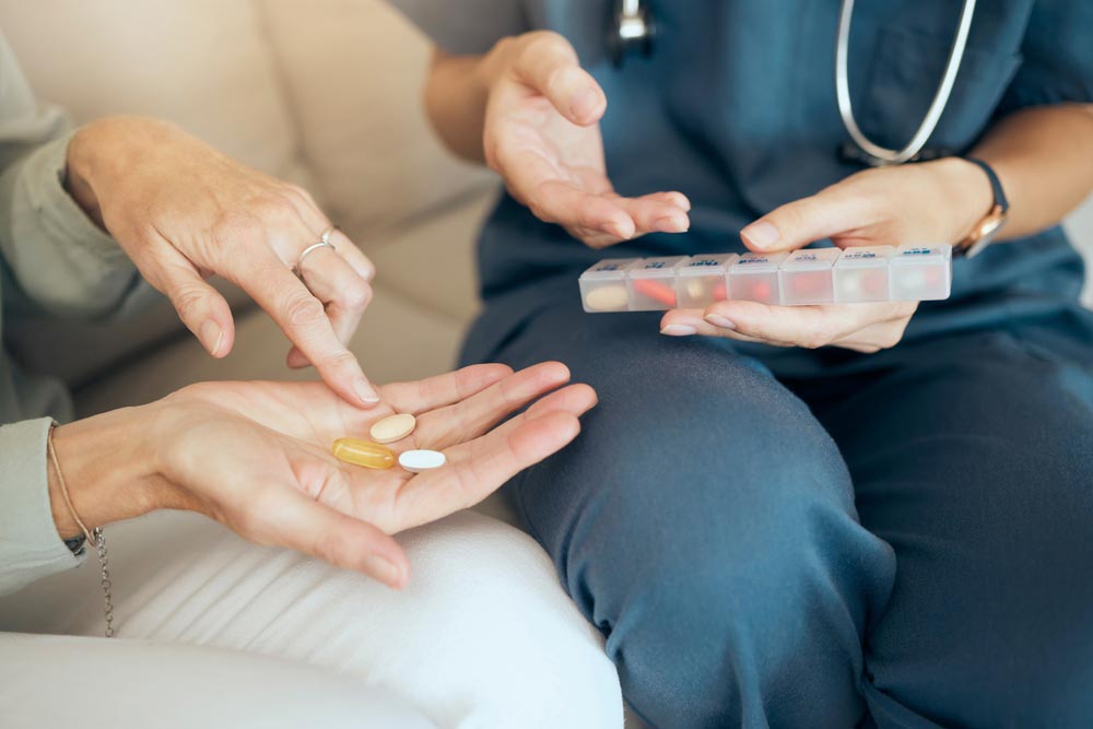 Patient taking meds