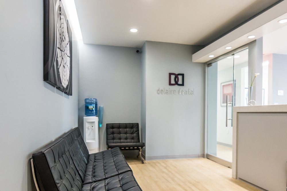 Delaire Dental Office waiting area