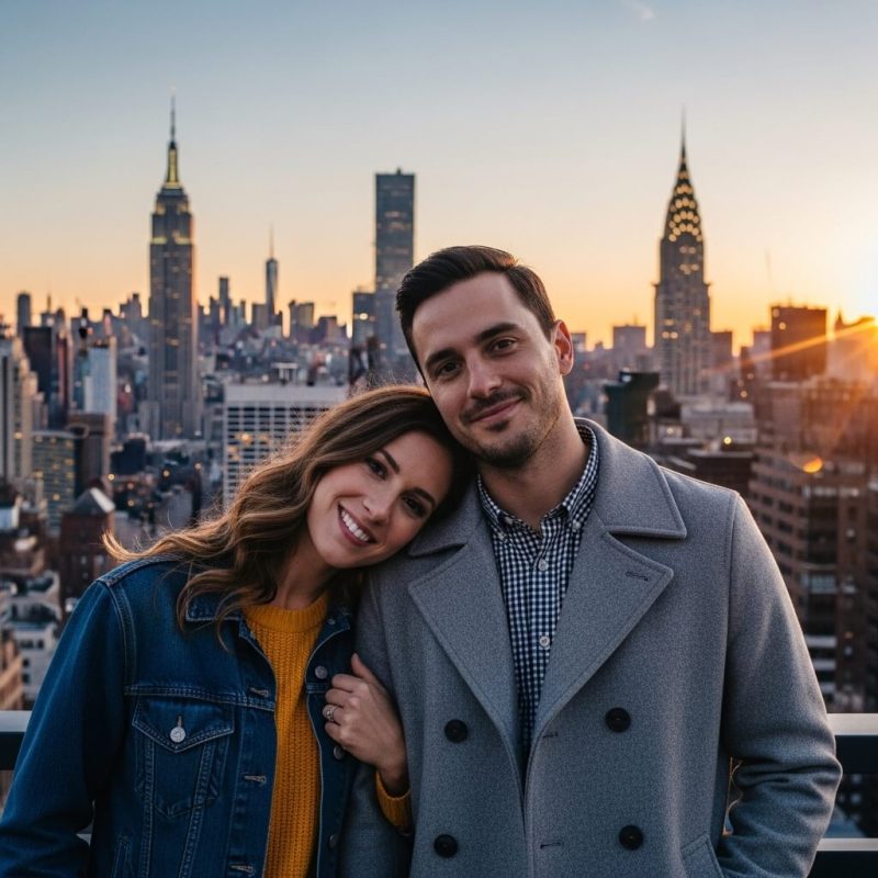 couple at New York City