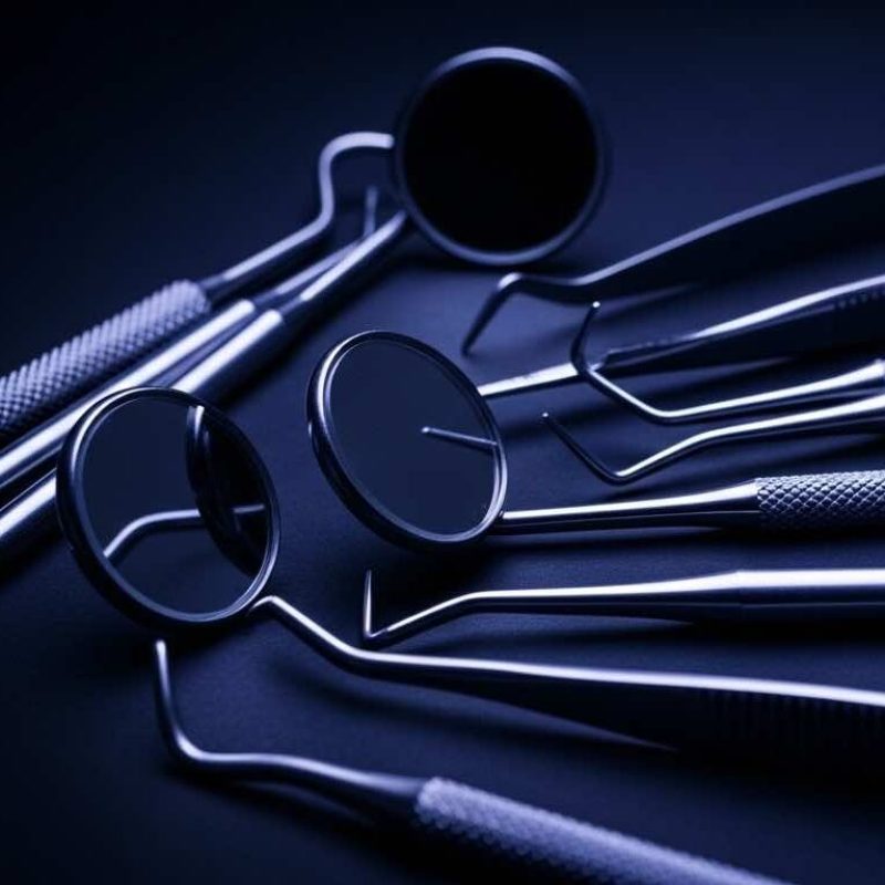 dental instruments purple