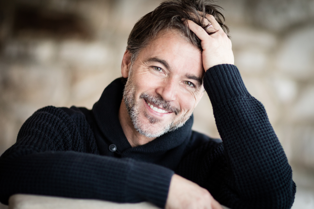 man, 50-59 years, mature men, toothy smile, healthy lifestyle, old, attractive male