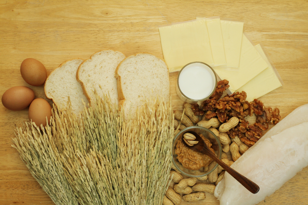 Food allergy. Food can cause food allergy in baby and toddler.