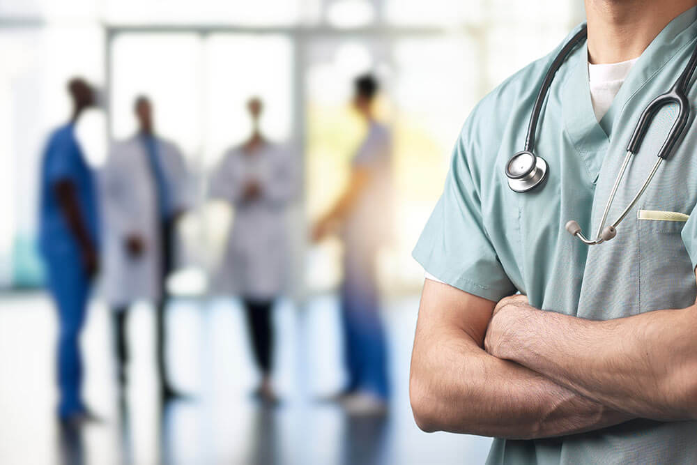 doctor with stethoscope