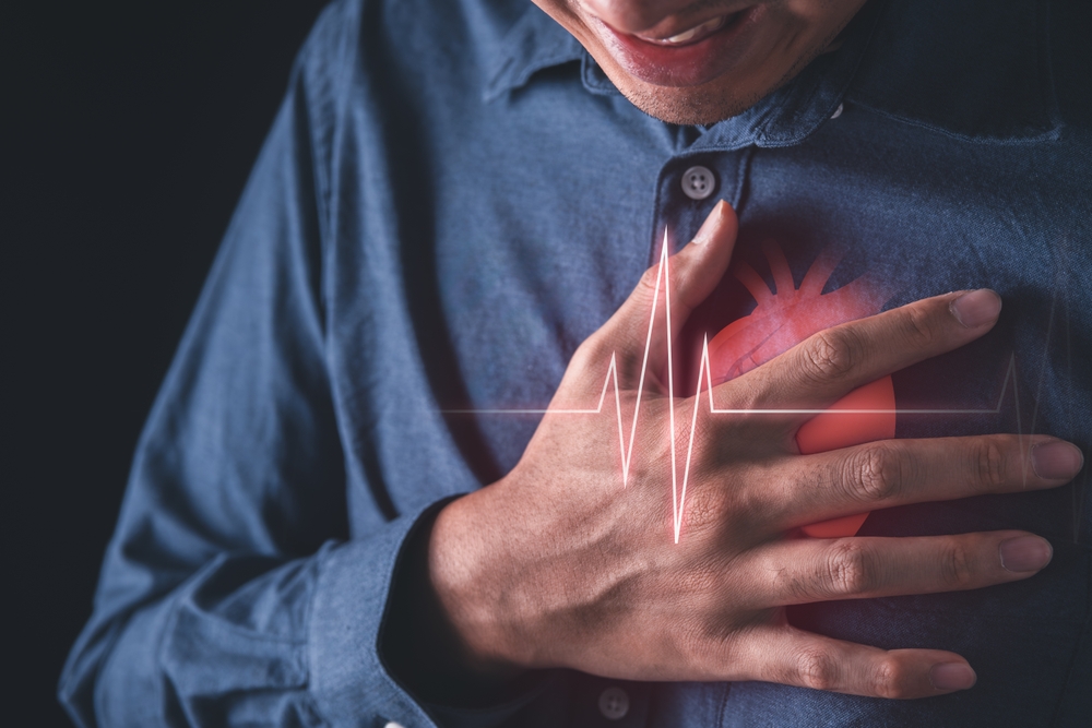 Heart attack and cardiovascular health concept