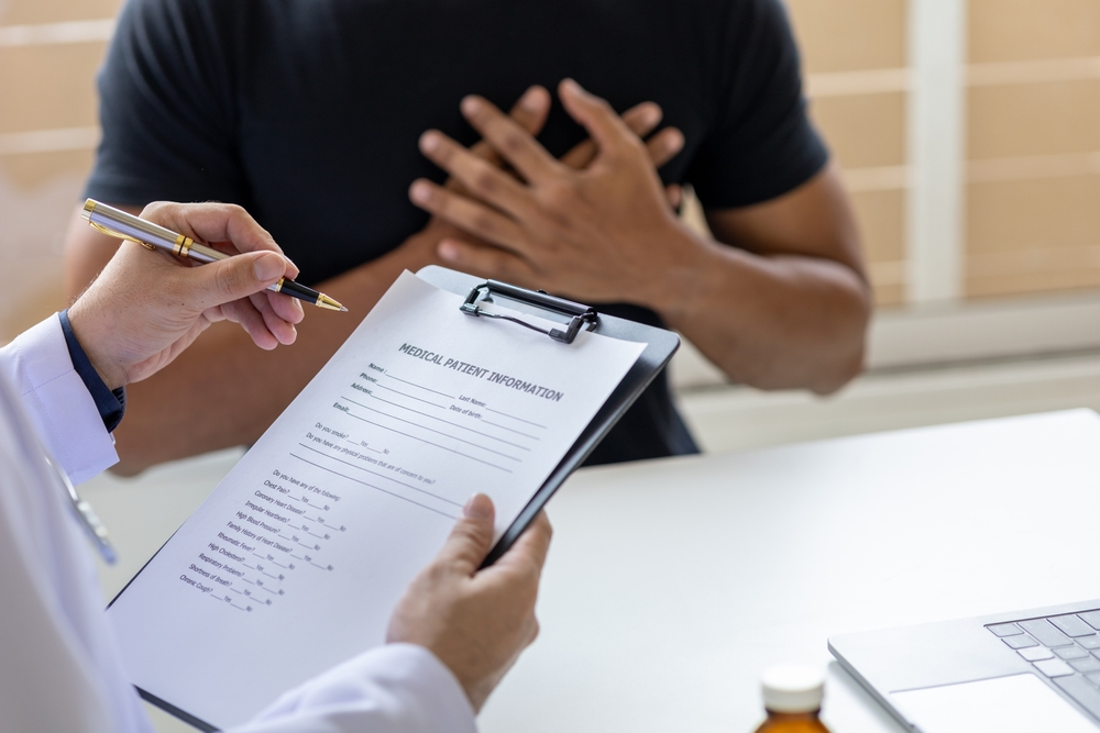 The doctor and the patient are discussing the details of the treatment