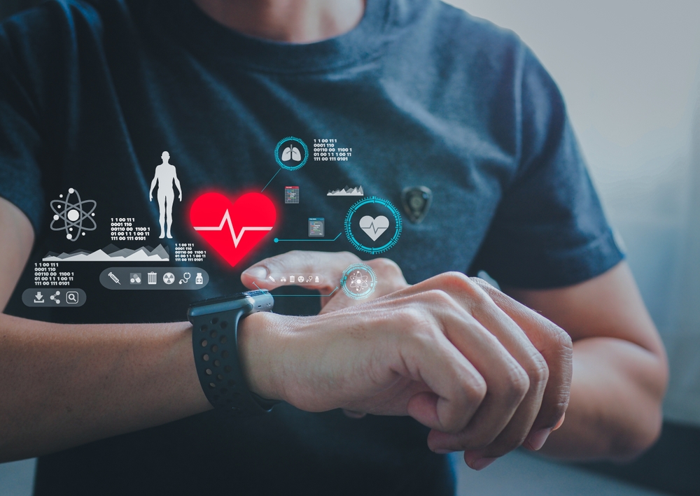 Artificial Intelligence Health Tech innovation.Telemedicine together with Internet of Things