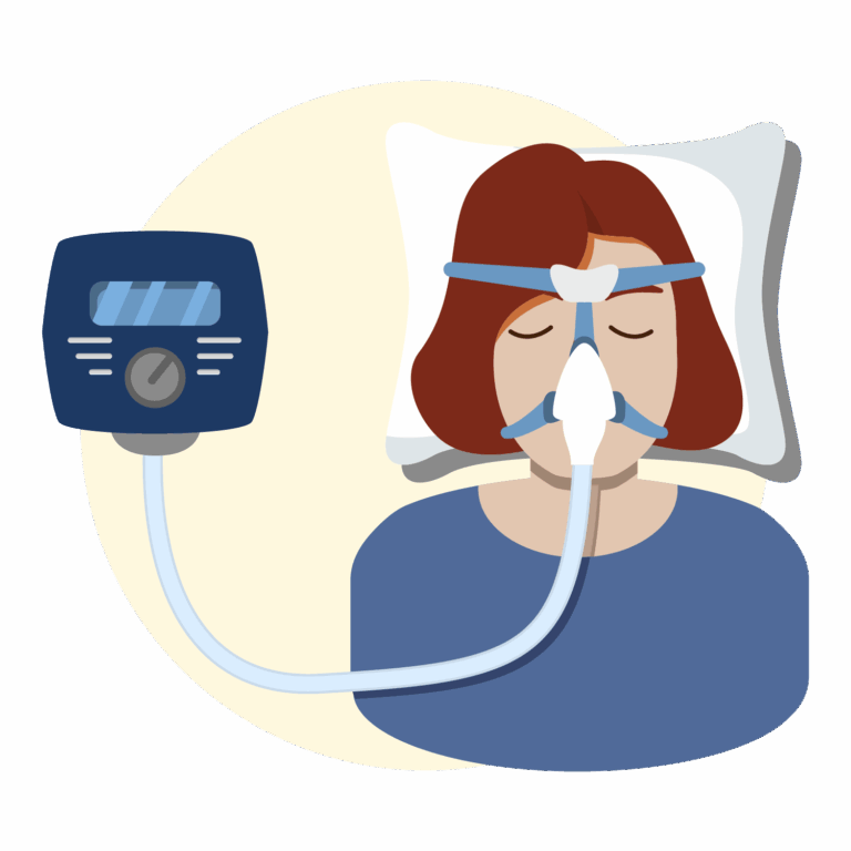 illustration - home sleep apnea testing