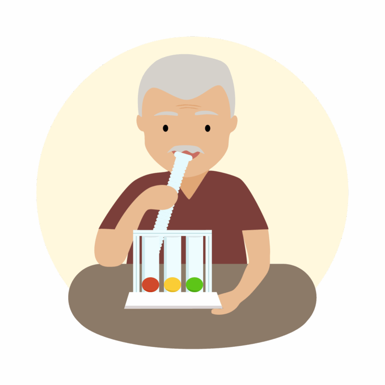 illustration - pulmonary function testing