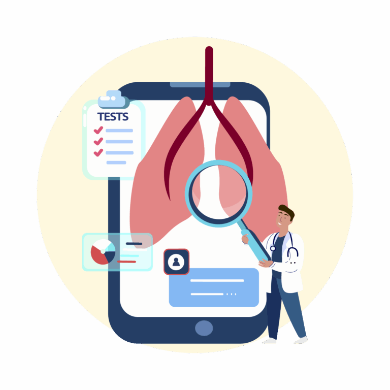 illustration - ct scan review